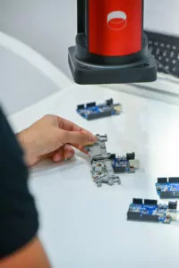 Quality inspection of electronics